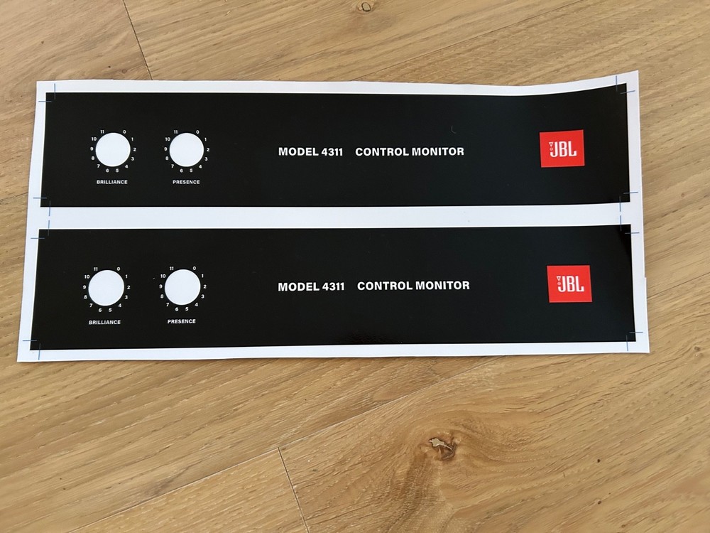 JBL 4311 Inversion/Conversion label