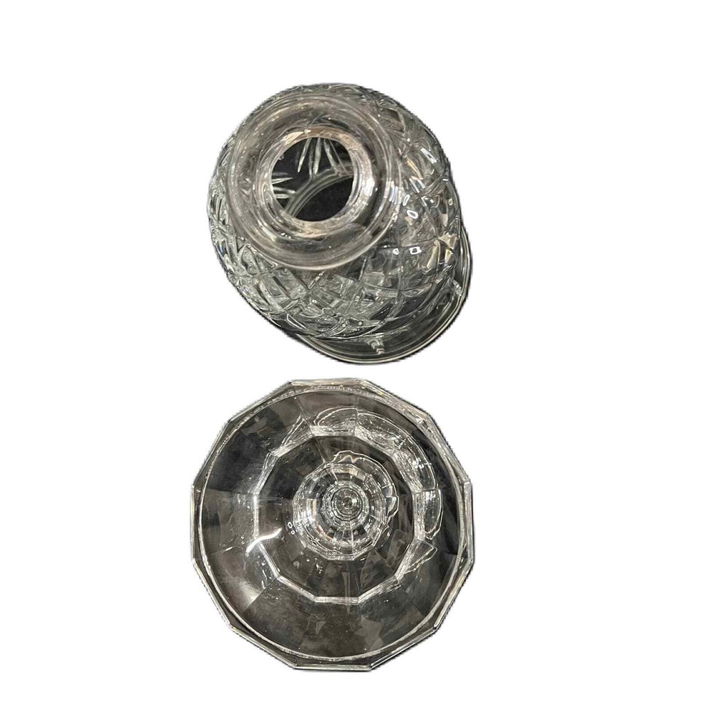 Crystal Two Piece Candle Holder