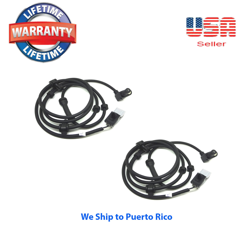 2ABS Wheel Speed Sensor Front Right & Left Fit:4WD Dodge Ram 2500 3500 2000-2002