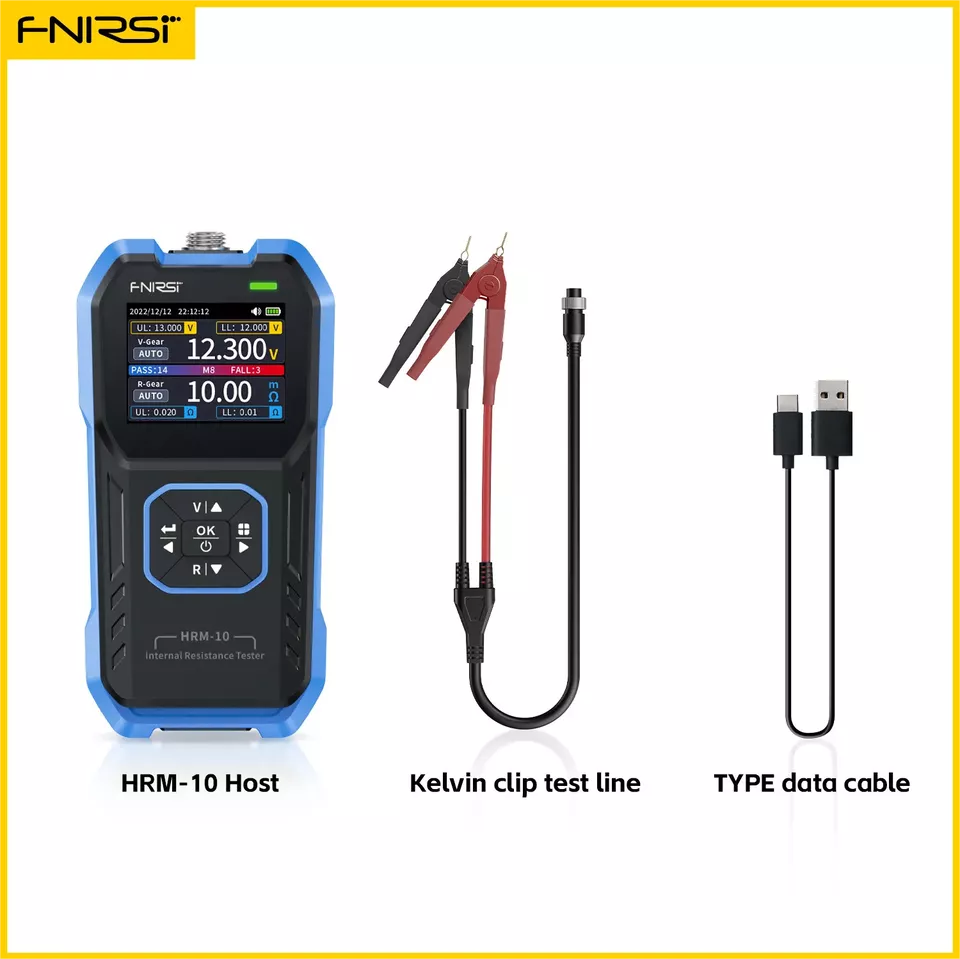 DC100V 0-200Ω Lithium Battery Internal Resistance Tester Battery Tester Tool