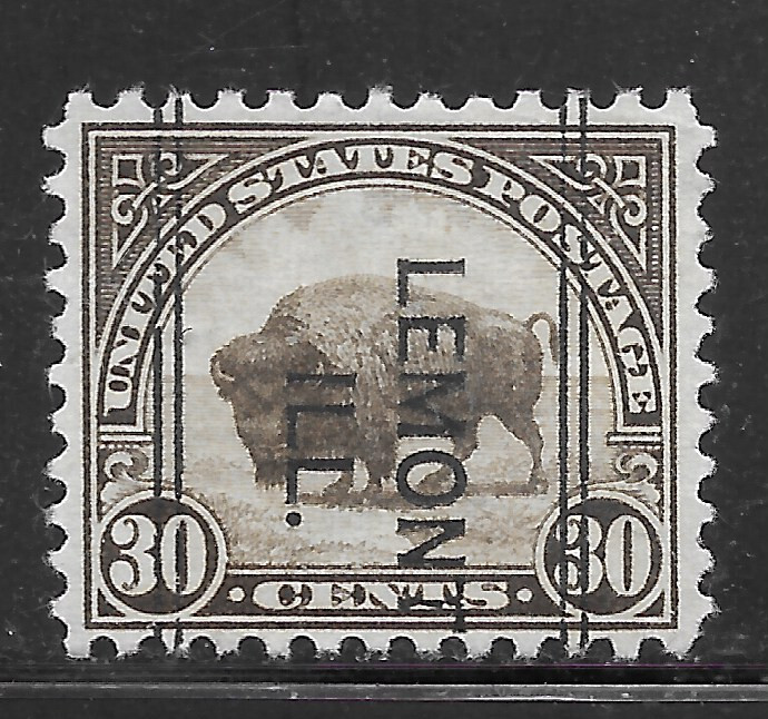 Illinois Precancels - Lemont 243 - 30c1926/32 Down DLE