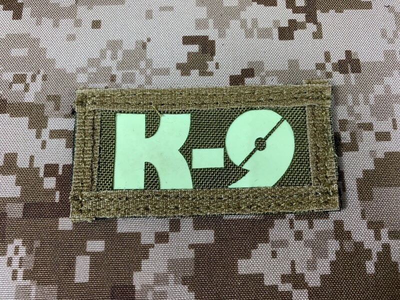 Emerson Gear Luminous & Reflective K-9 Patch (Black-DE) BD5464
