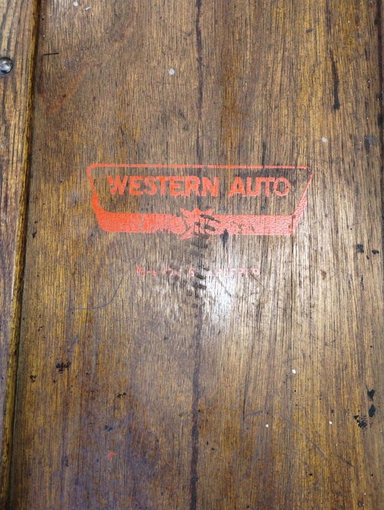 Vintage Western Auto Creeper