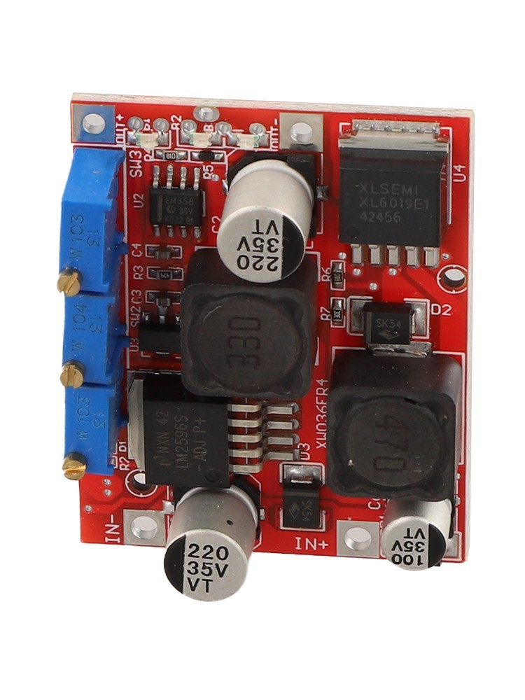 Voltage Converter Module with 15W Output and Adjustable Current Control