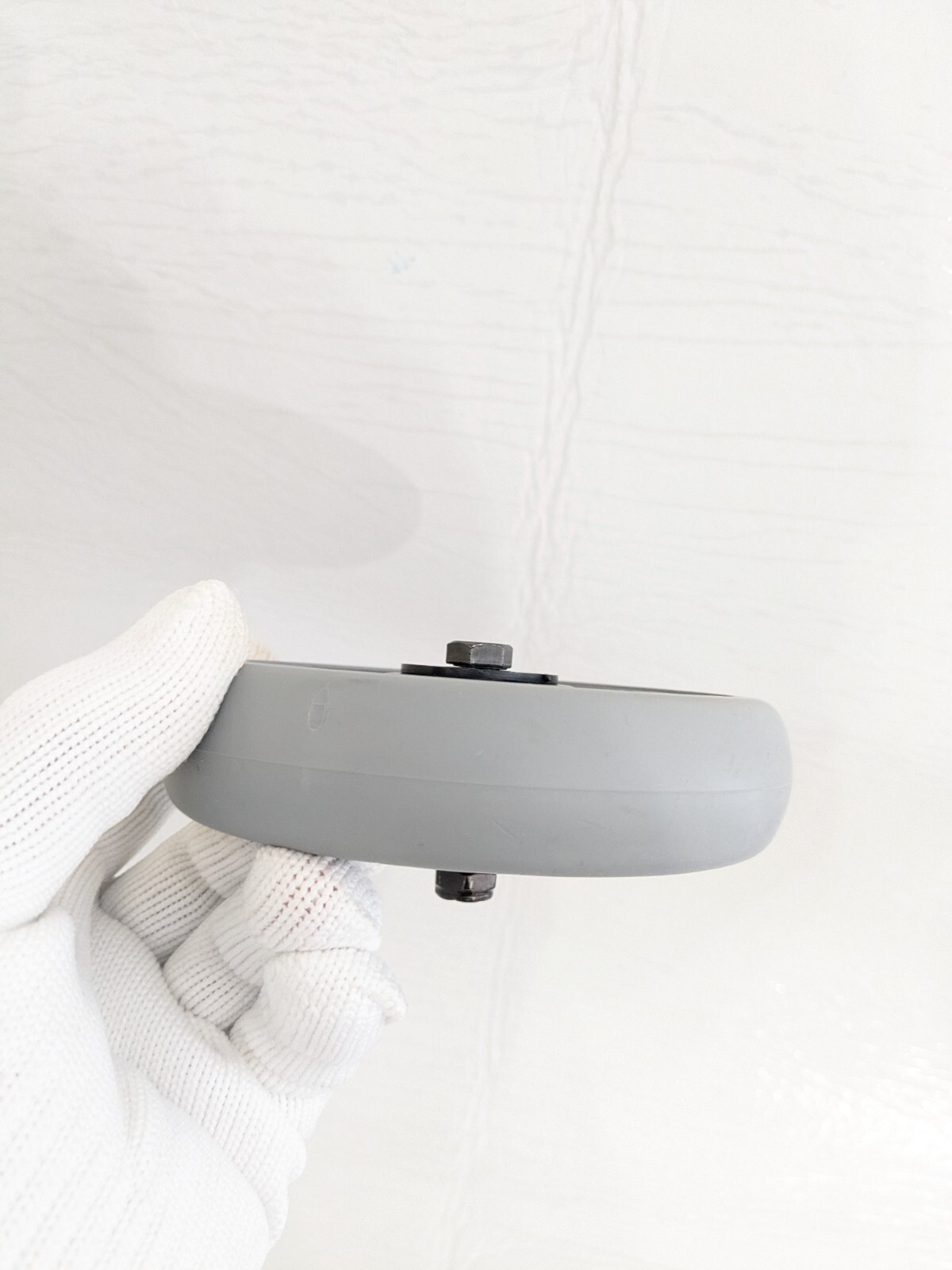 Set of 4 wheels | 5" Diameter wheels for Shopping Cart | Nuts and Bolts included