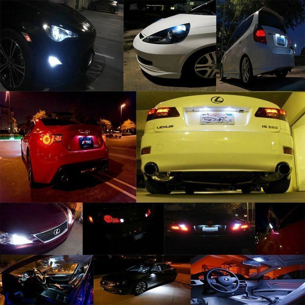 8Pcs For Mazda CX-5 2013-2018 WHITE LED Interior Light Accessories Package Kit