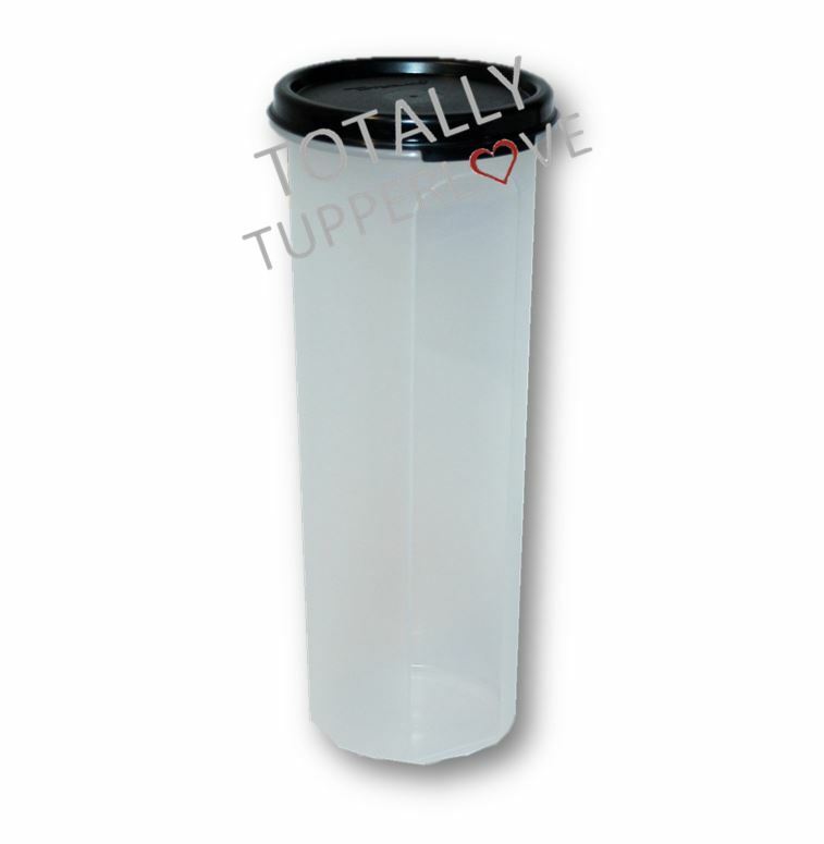 Tupperware #4 Round Modular Mates 30 oz. Container Black Seal ❤️