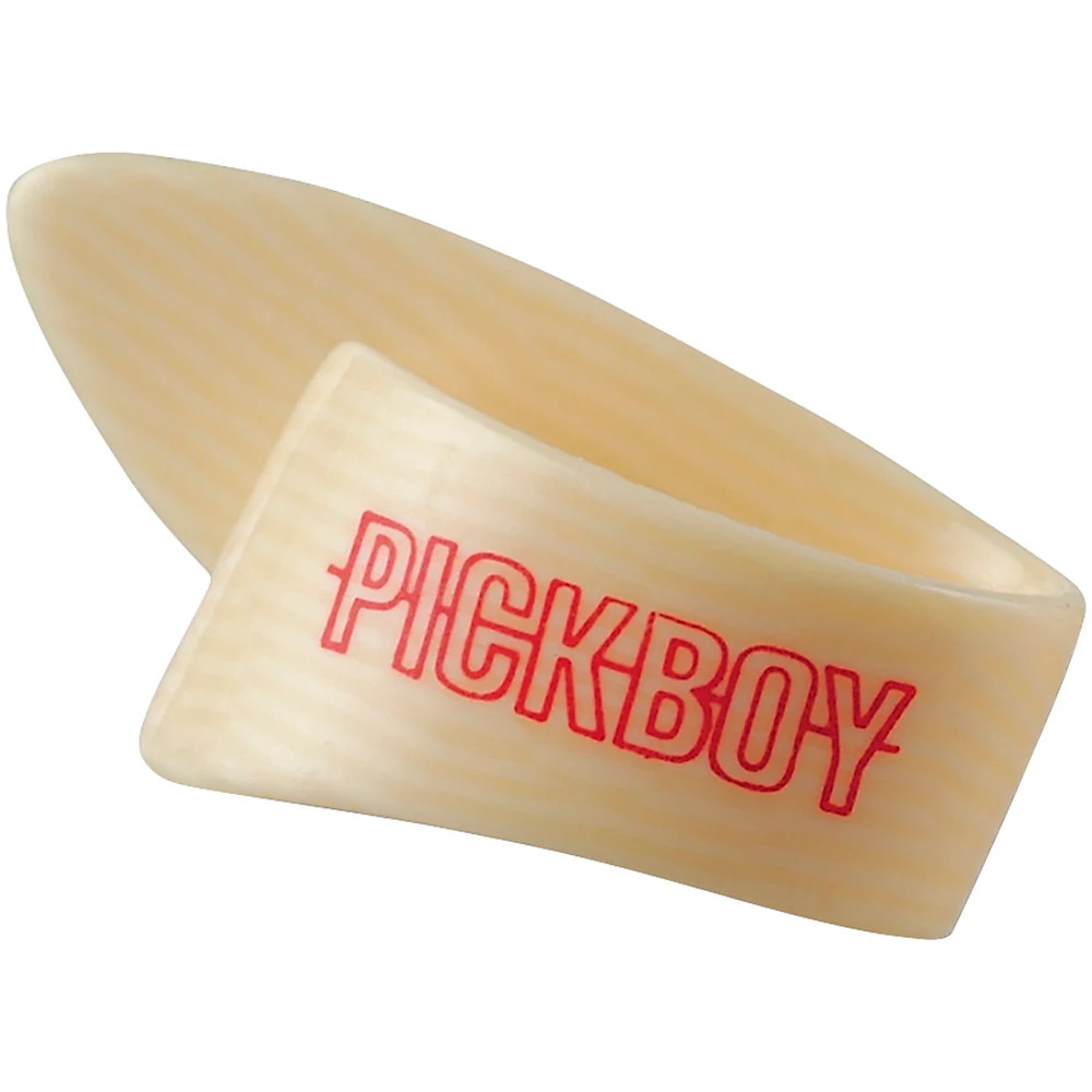 Pick Boy Ivory Cellulose Medium Thumb Picks 1.50 mm 25 Pack