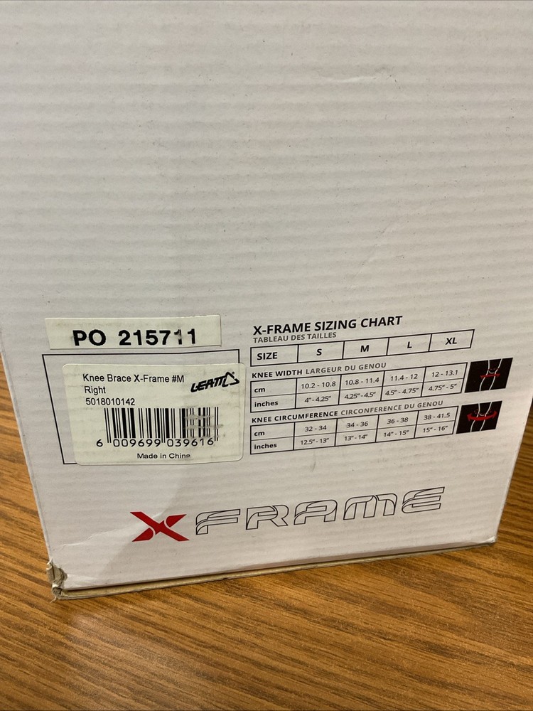 Leatt X-Frame Knee Brace Medium Right