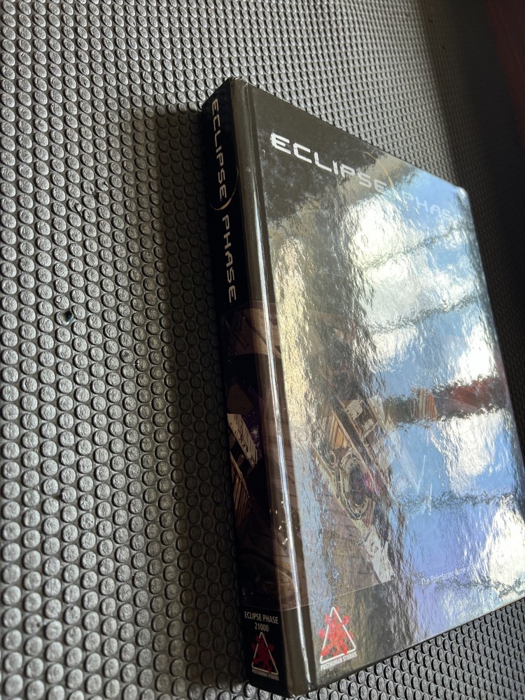 ECLIPSE PHASE Core Rulebook — 1st Edition Hardcover — Posthuman Studios — MINT