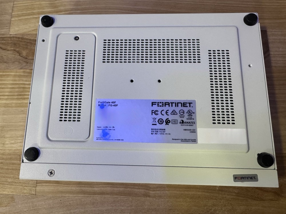 Fortinet FortiGate 40F Firewall & VPN Device FG-40F Network Security