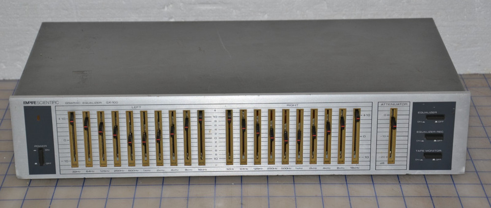 Vintage Empire Scientific GX-100 Graphic Equalizer