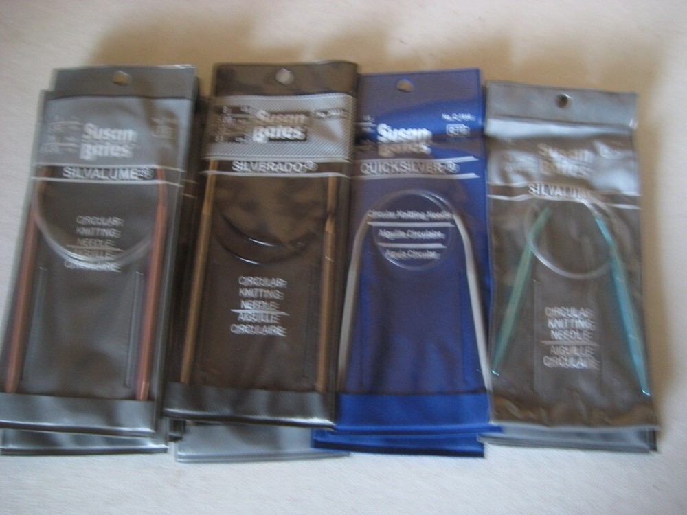 Susan Bates Circular Knitting Needles (10 pieces) Assorted Size
