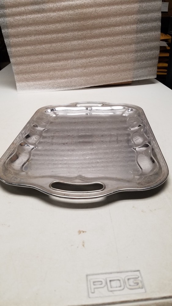 Irwinware Rectangular Silver Platter (M)