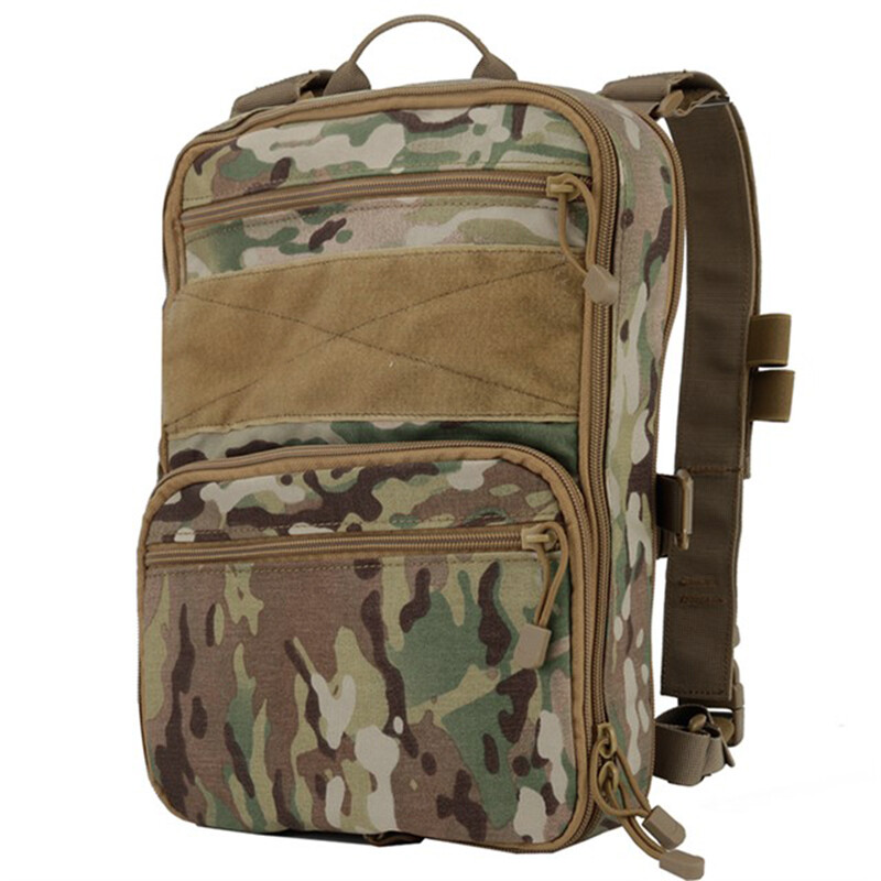 410 Flatpack Tactical Backpack MOLLE D3 Expandable Hydration Pack Multi-purposed