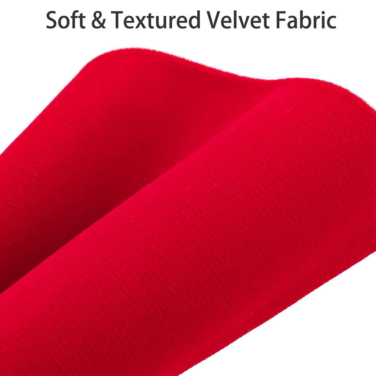 25/50Pcs Velvet Drawstring Gift Pouches Ring Jewelry Bag 2.8*3.5in/3.9*5.9in