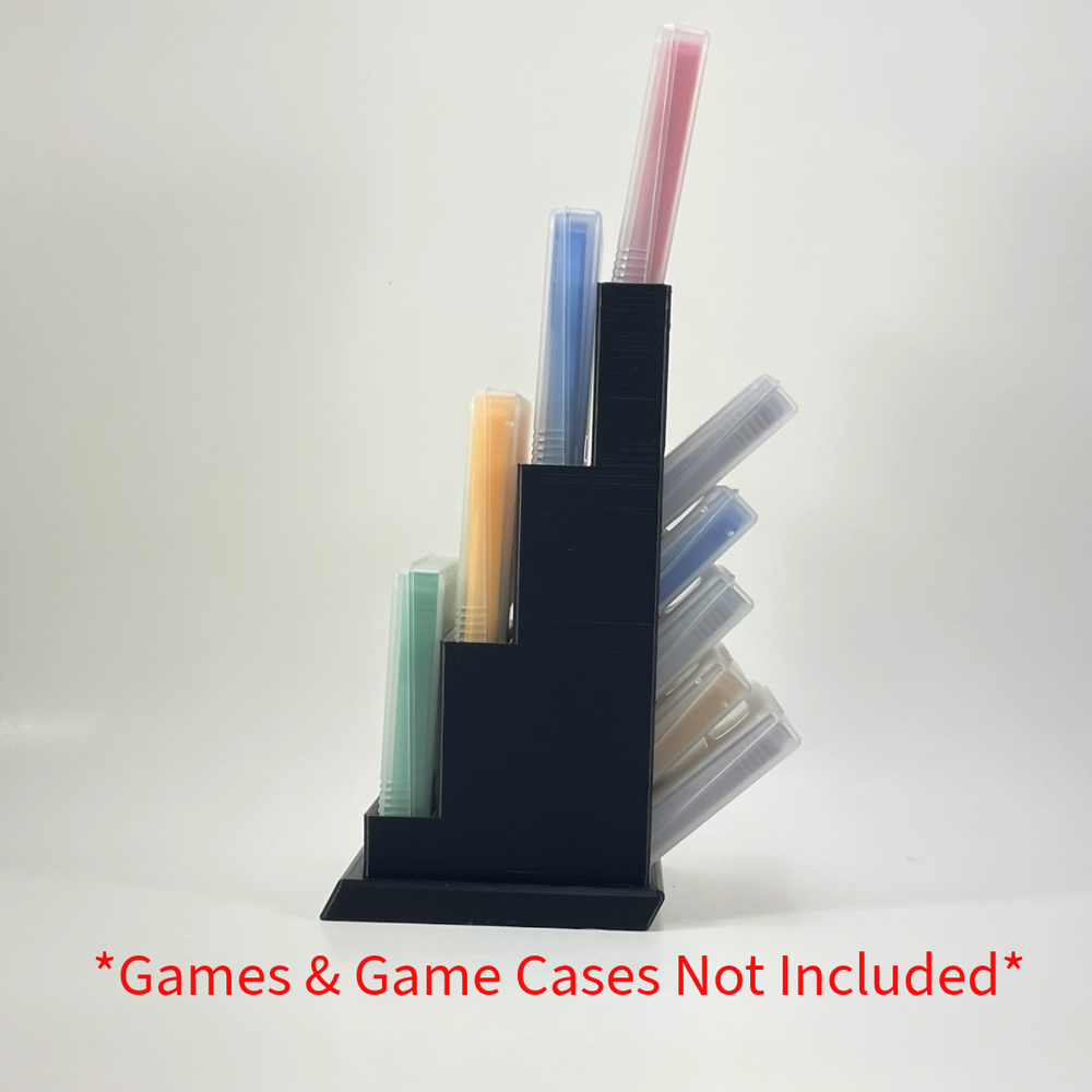 Game Boy Color 9 Game's in Protective Case's Display - DISPLAY ONLY (Customize)