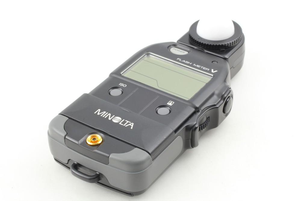 [ MINT ] Minolta Flash Meter V Digital Exposure Light Meter w/ Case From JAPAN