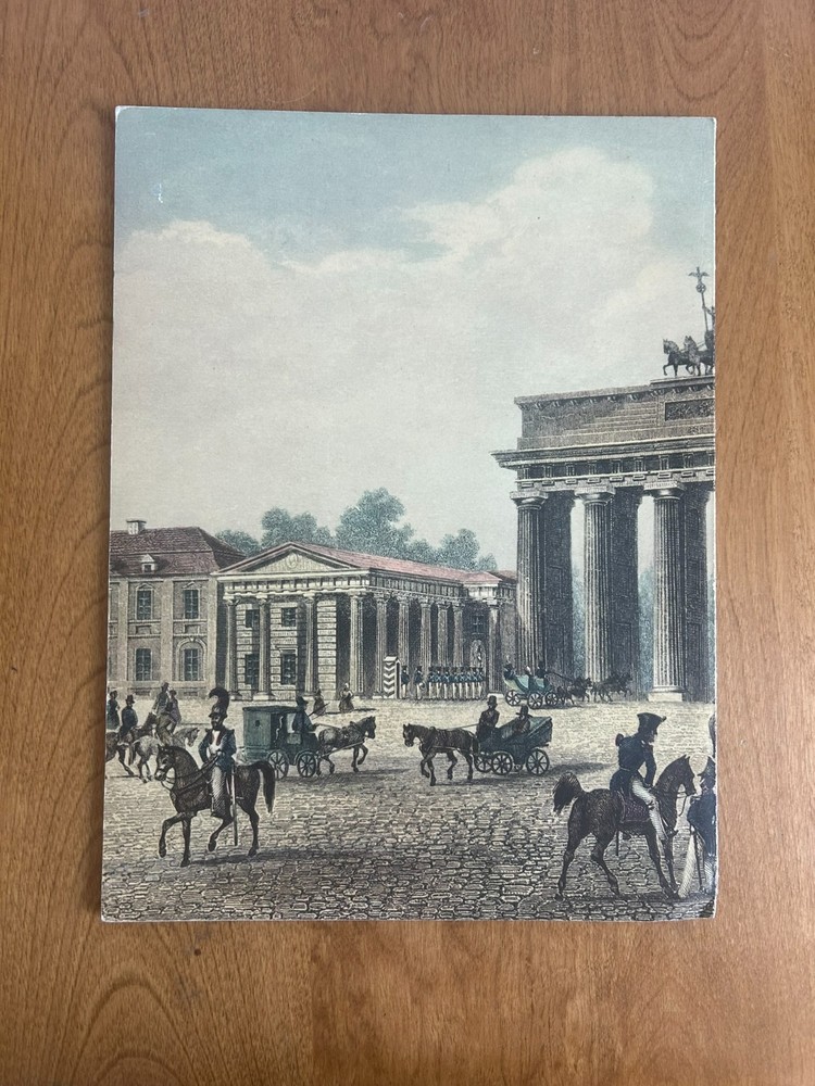 Vintgae Hotel Berlin Menu Booklet