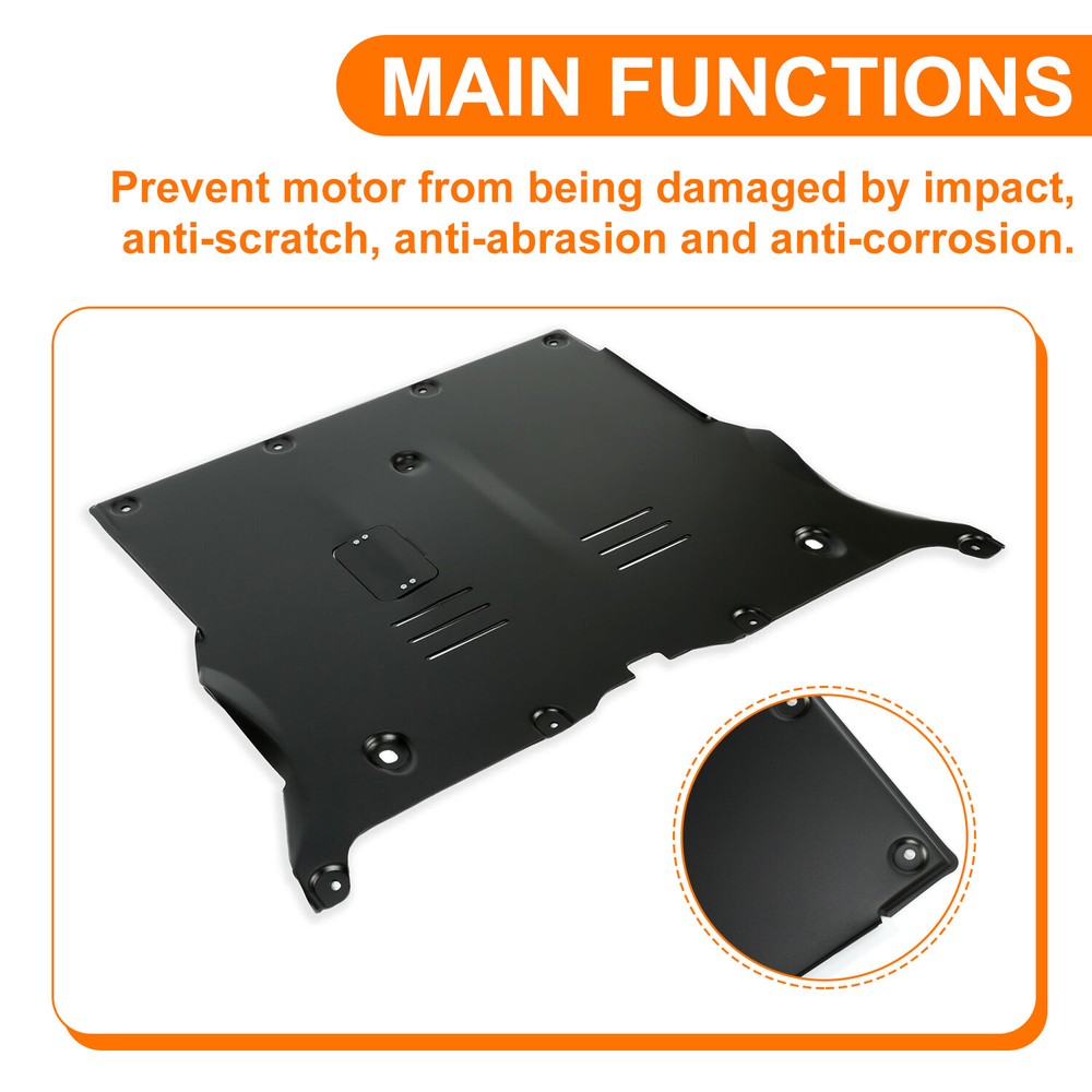 Front Skid Plate For 2017 2018-2024 Tesla Model 3 & Y Under Engine Guard Cover