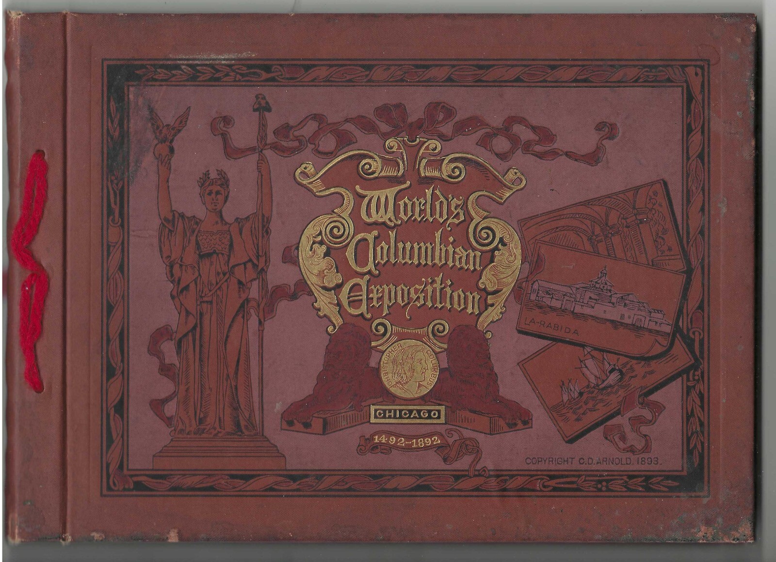 US 1892 WORLD COLUMBIAN EXPOSITION 25 ORIGINAL OFFICIAL PHOTOGRAPH VIEWS