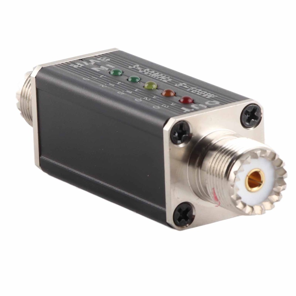 5‑100W Standing Meter Mini Shortwave LED Indicator SWR Meter For Antenn CST