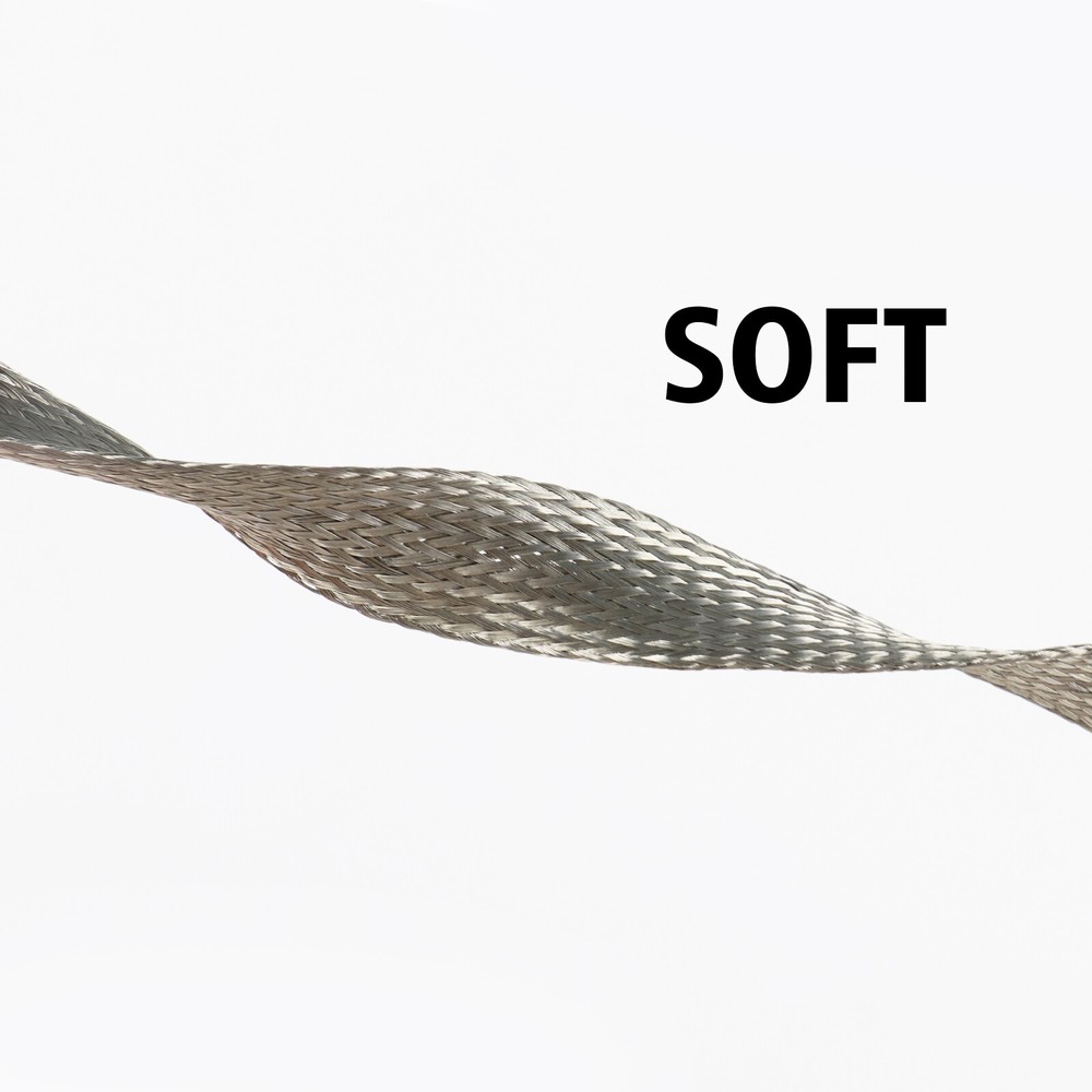 Tinned Copper Wire Shielding Ground Straps Braided Electrical Core Cable Sleeves