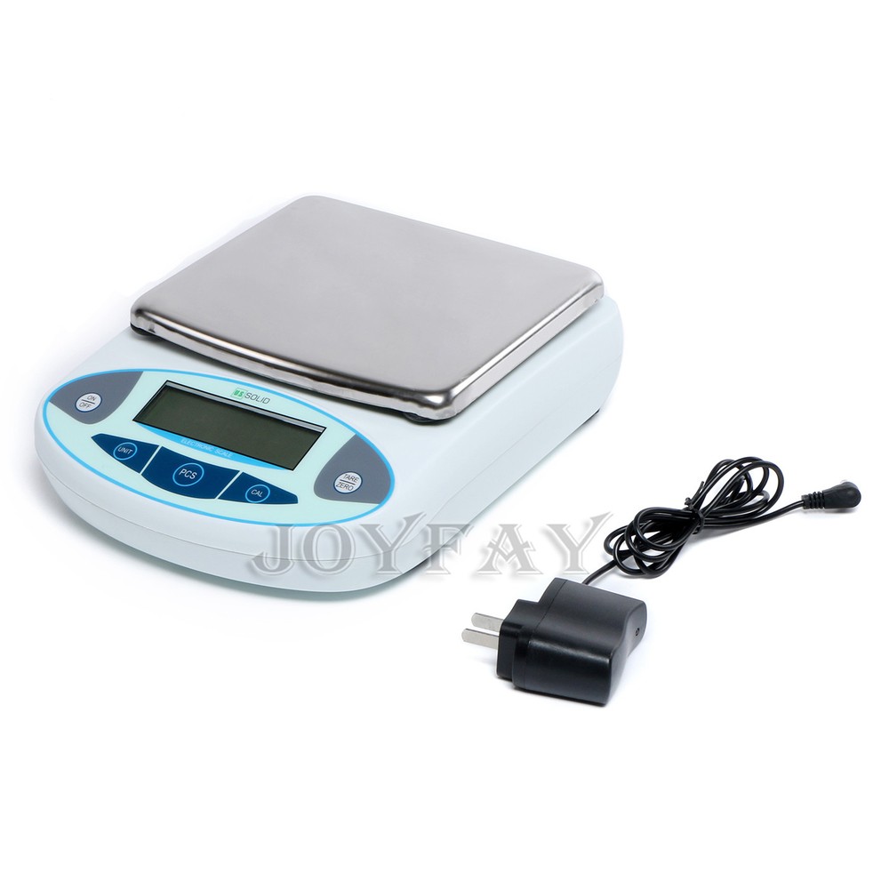 5000 x 0.01 g Analytical Balance 10 mg Lab Digital Precision Scale U.S. Solid?