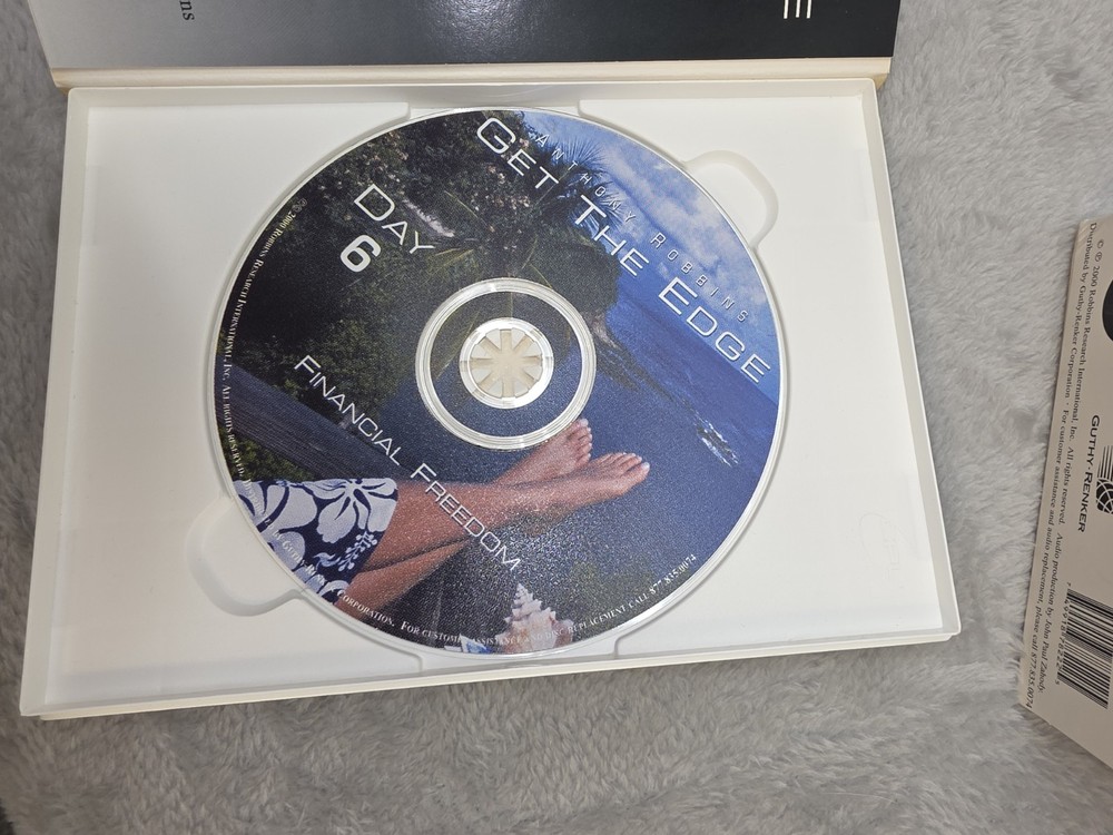 Anthony Robbins Get The Edge A 7-Day Program To Transform Your Life 9 CD