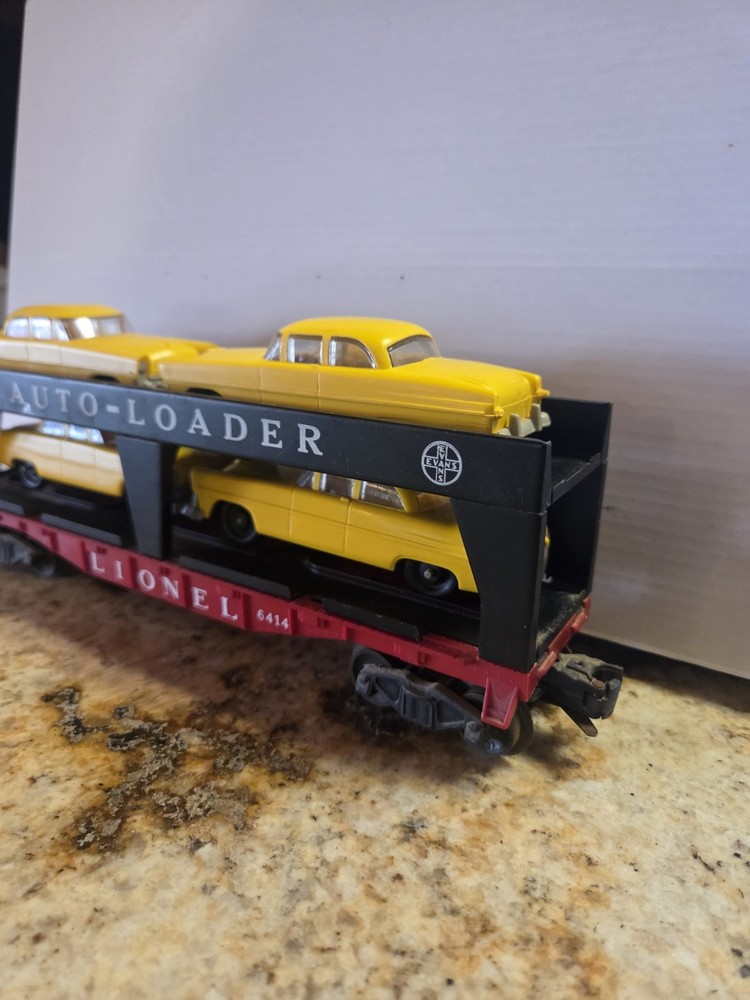 6414 Evans Auto Loader, W/yellow Cars