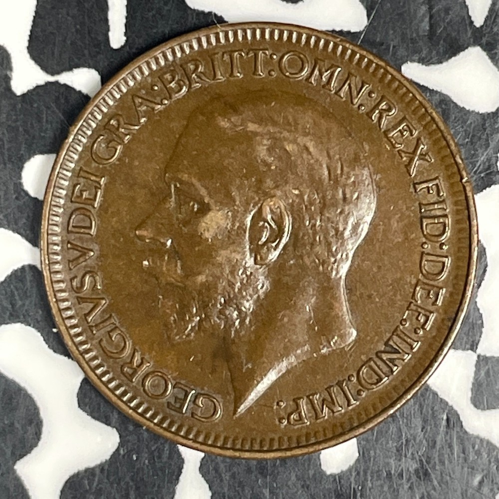 1928 Great Britain Farthing Lot#C6536