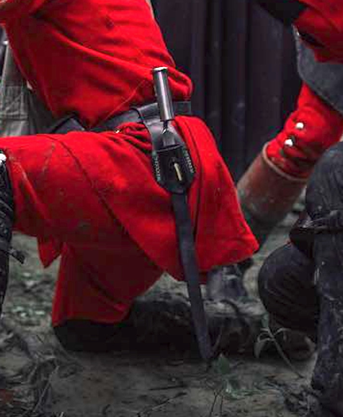 Early British Bayonet Frog - For Brown Bess - Colonial