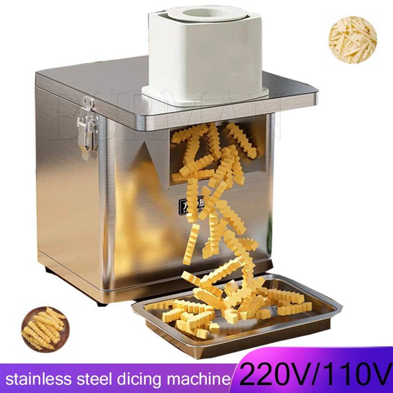 Electric Multifunctional Vegetable Cutter Dicing Machine Slicer Shredder