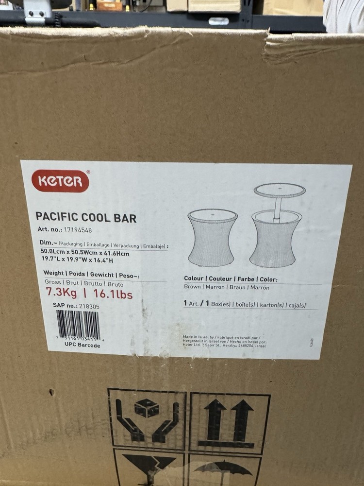 NIB Keter Pacific Cool Bar