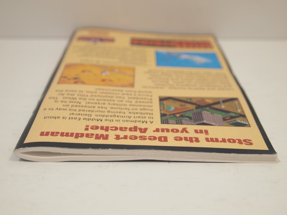 Jungle Strike (SEGA Genesis) Authentic MANUAL ONLY