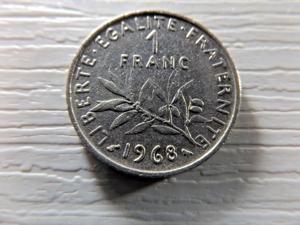 FRANCE 1968 1 Franc