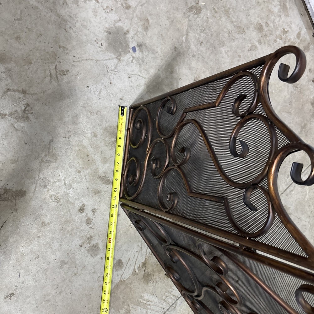 ELUKHT fire guard fold screen. For fireplace.