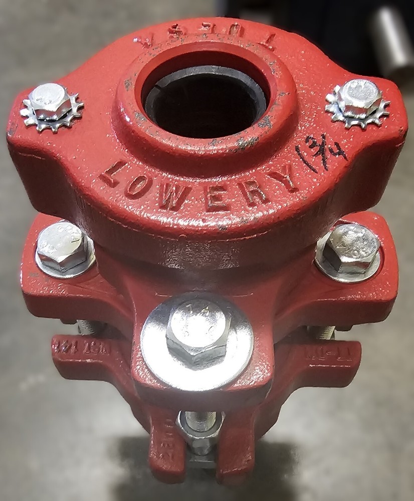 Lowery Single Pack Stuffing Box for 1-3/4" Polish Rod - 2" 8 RD Bottom Thread