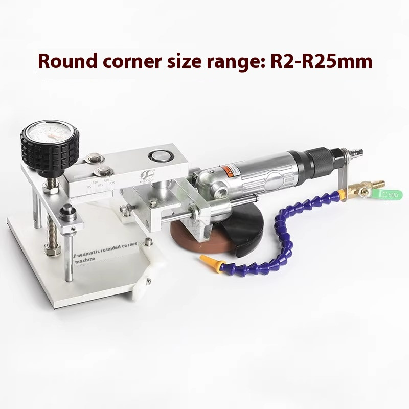 Small Safety Light Angle Grinder Pneumatic Glass Chamfering Machine