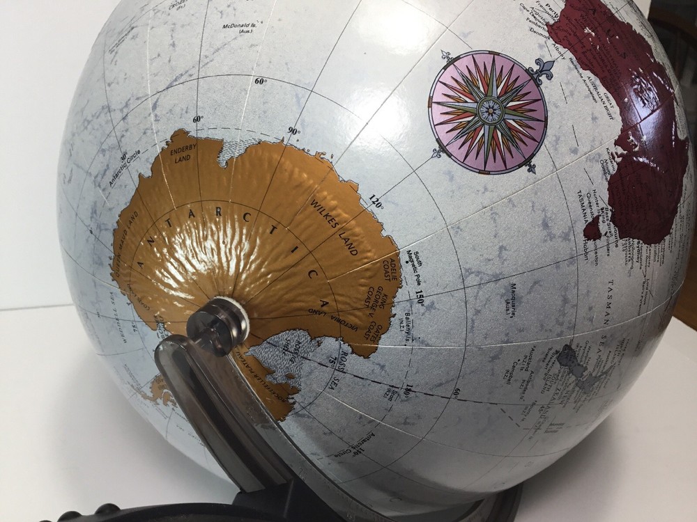 12” Diameter Replogle Platinum Classic Series World Globe - City Population. EUC