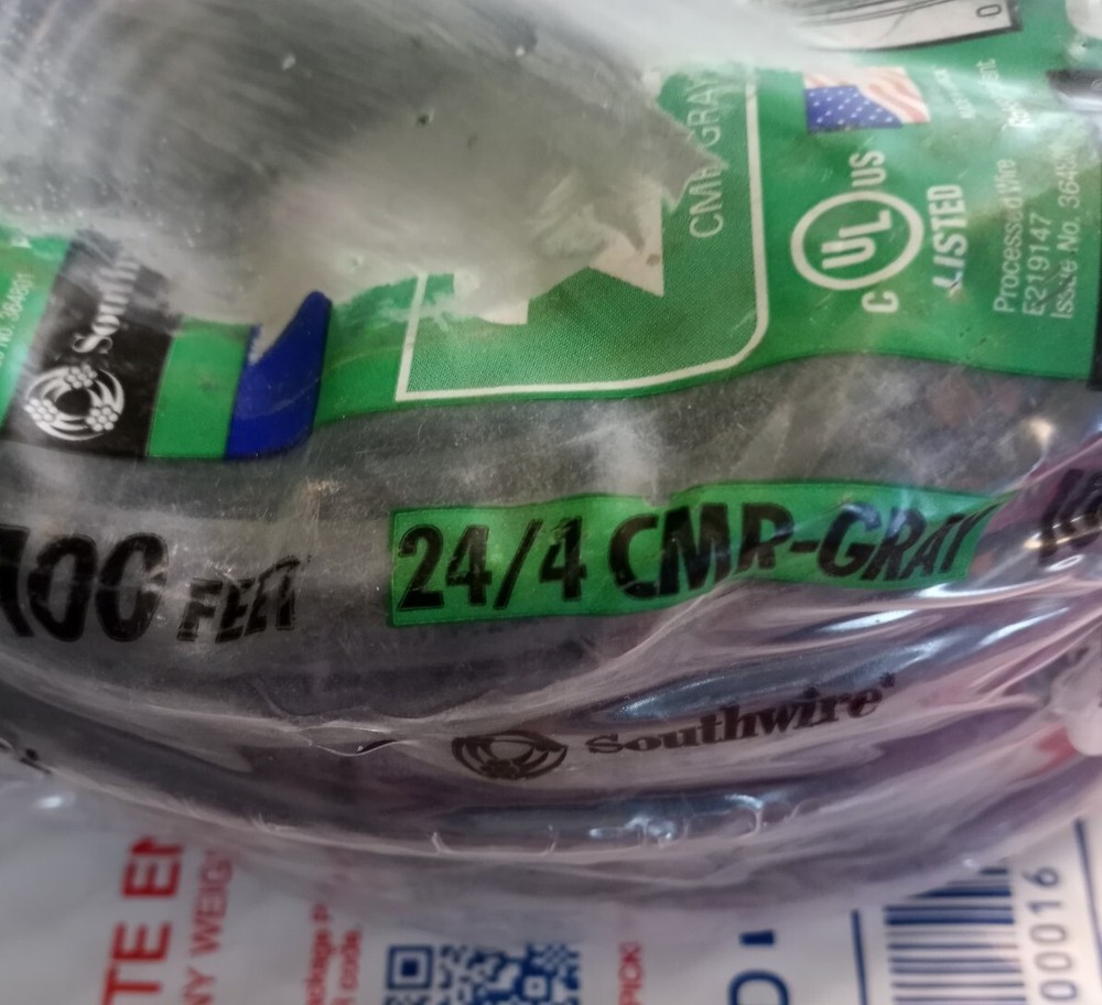 Southwire 100 FT 24/4 Riser Cable