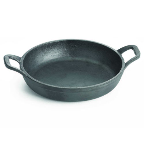 Tablecraft CW30104 11 oz Mini Round Cast Iron Server