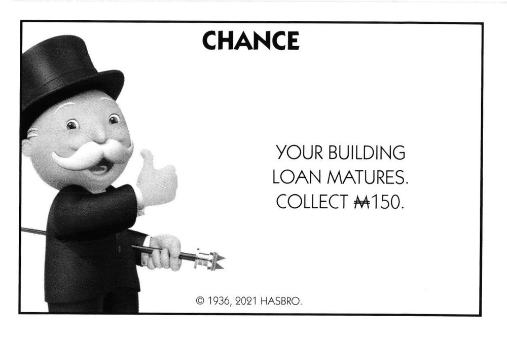 Monopoly Card Chance
