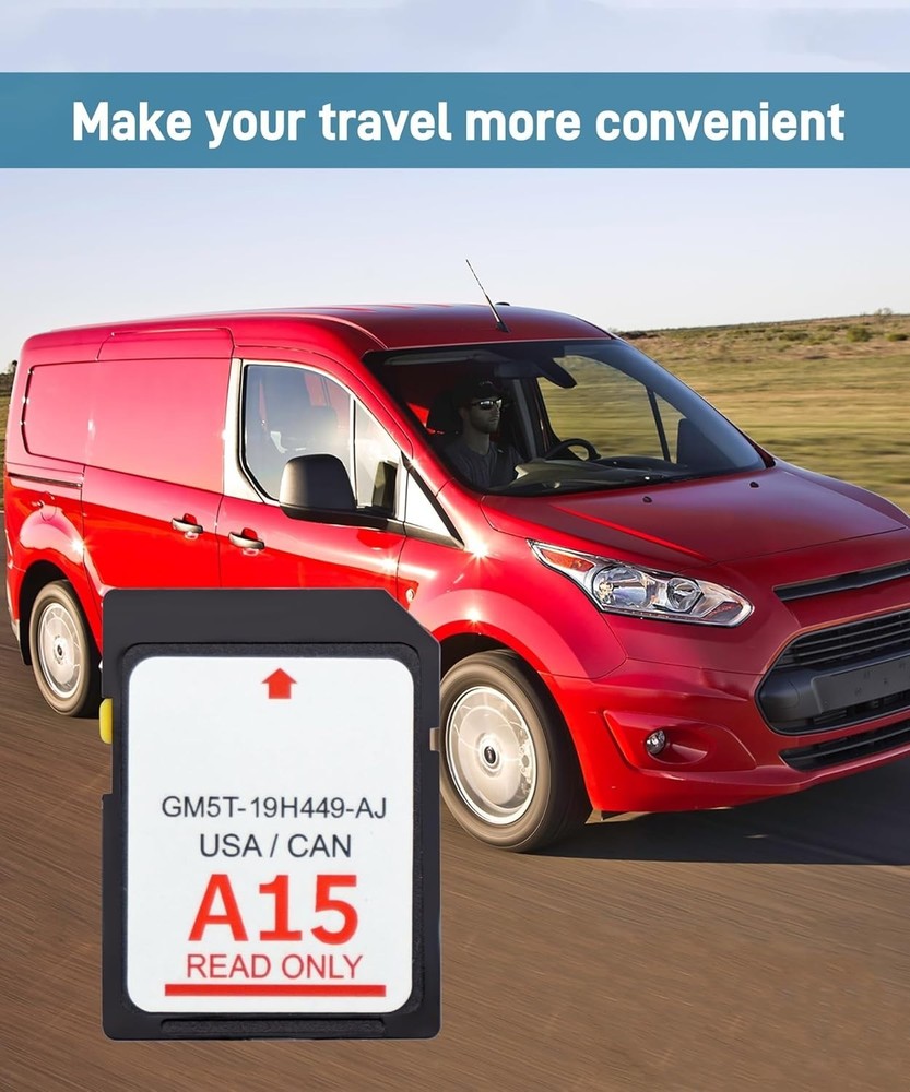 2025 Latest Version A15 Navigation SD Card Fits for Ford/Lincoln,Sync /Canada...