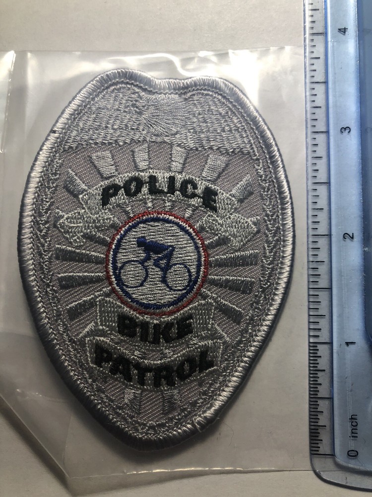 Police Bike Patrol Patch ~ New Condition