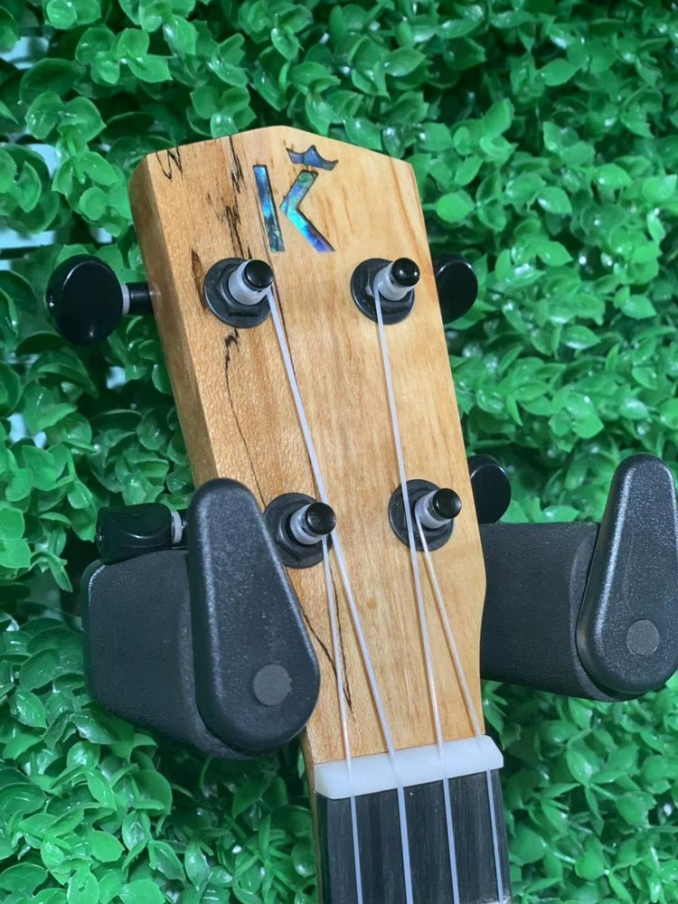 Kamehameha Ukulele KMT-18 Tenor Spalted Maple Gloss