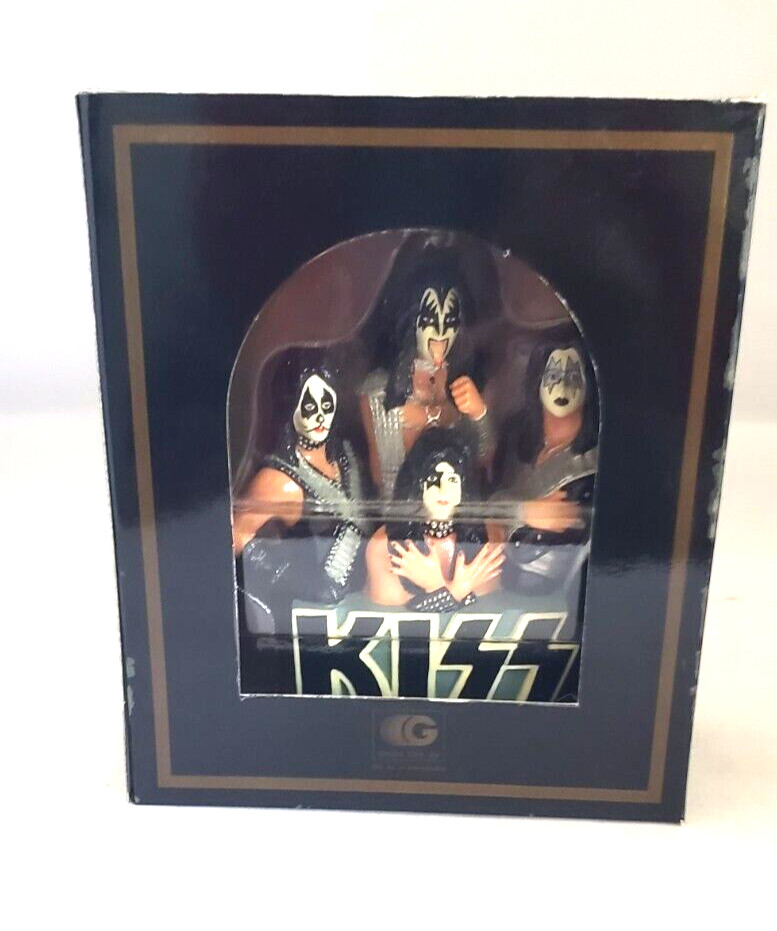 Kiss Rock N Roll Christmas Ornament Sealed in Original Box Gartlan USA 5429