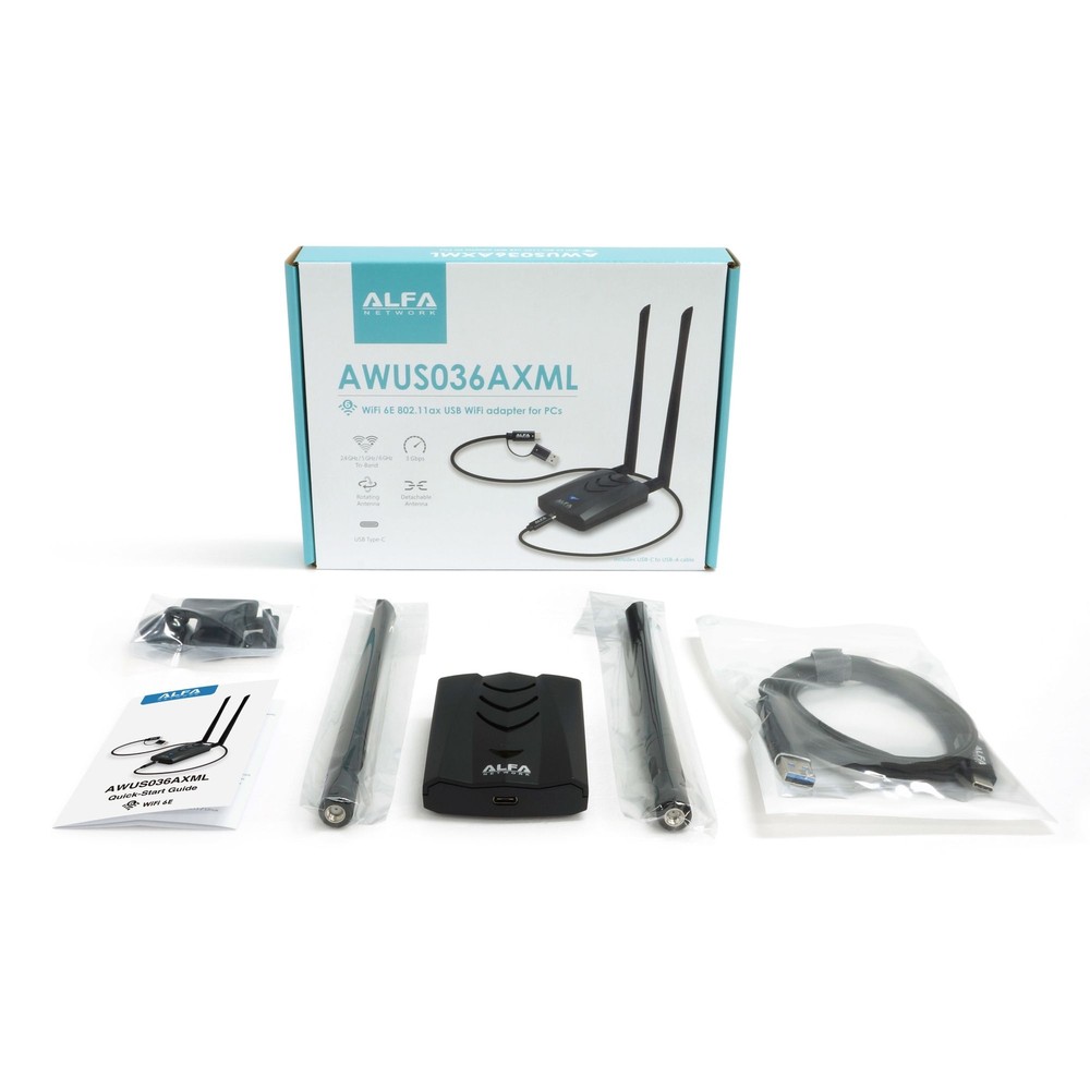 AWUS036AXML Alfa USB Adapter