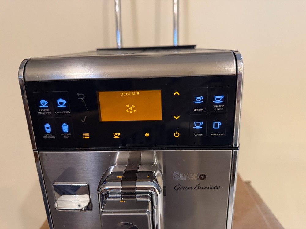 Saeco Gran Baristo SUPER-AUTOMATIC ESPRESSO MACHINE