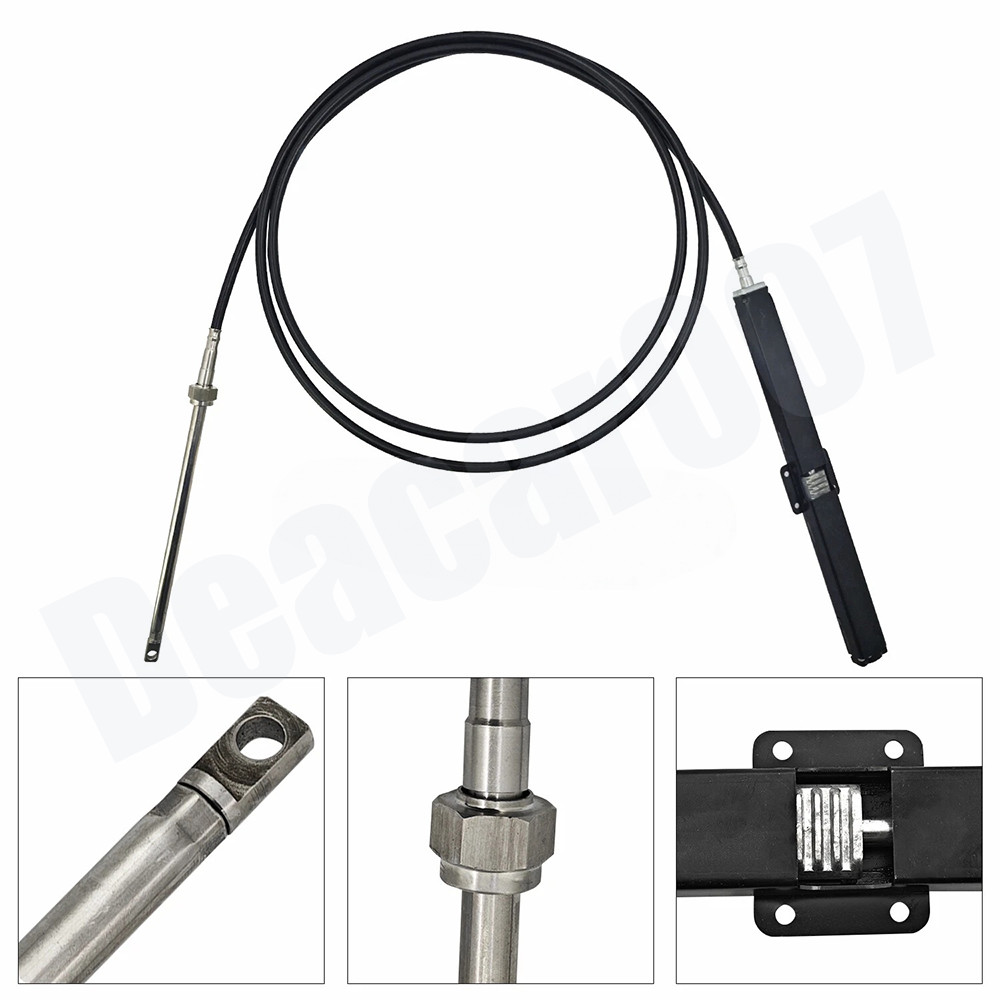 For SeaStar SSC13416 Rack Steering Cable 16' Back Mount Helm Boat Teleflex